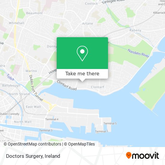 Doctors Surgery map