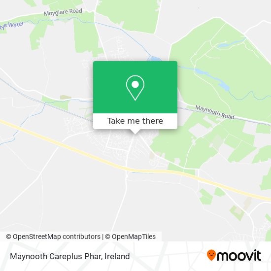 Maynooth Careplus Phar map