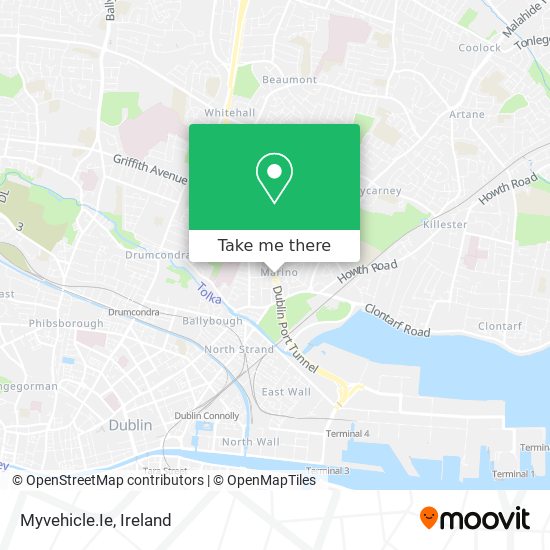 Myvehicle.Ie map