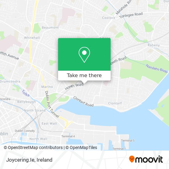 Joycering.Ie map