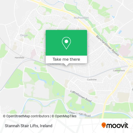 Stannah Stair Lifts map