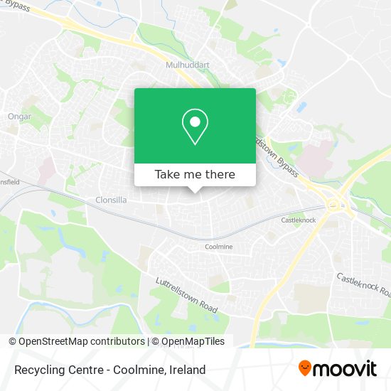 Recycling Centre - Coolmine map
