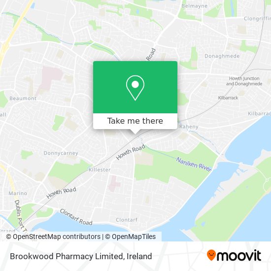 Brookwood Pharmacy Limited map