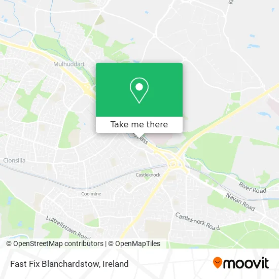 Fast Fix Blanchardstow map