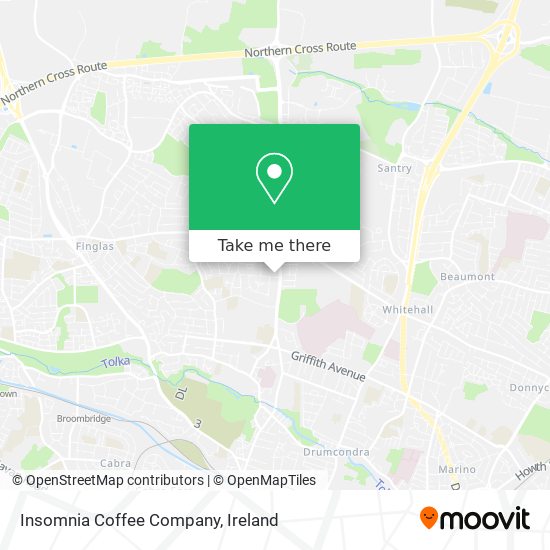 Insomnia Coffee Company map