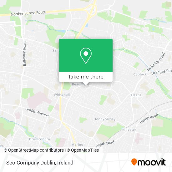Seo Company Dublin map
