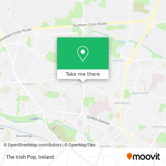 The Irish Pop map