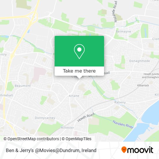 Ben & Jerry's @Movies@Dundrum map