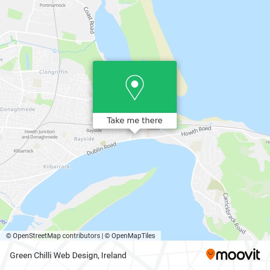 Green Chilli Web Design map