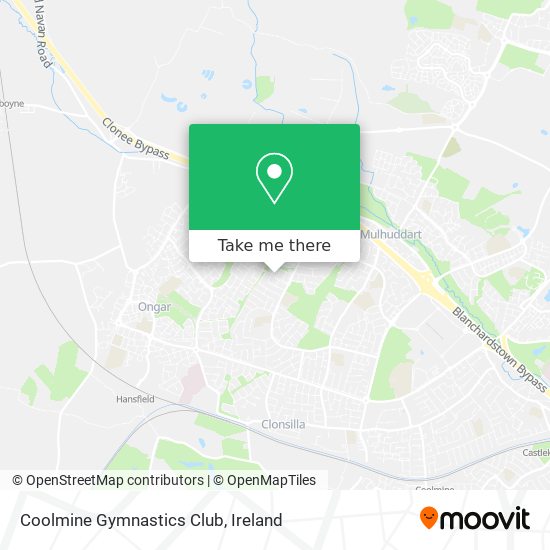 Coolmine Gymnastics Club map