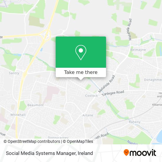 Social Media Systems Manager map