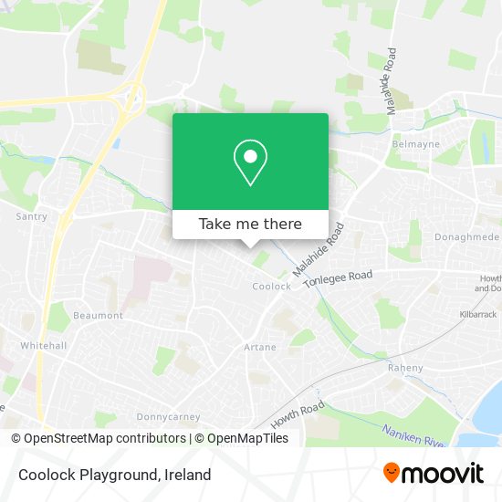 Coolock Playground map