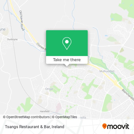 Tsangs Restaurant & Bar map