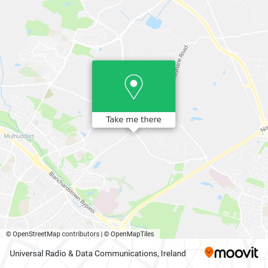 Universal Radio & Data Communications map