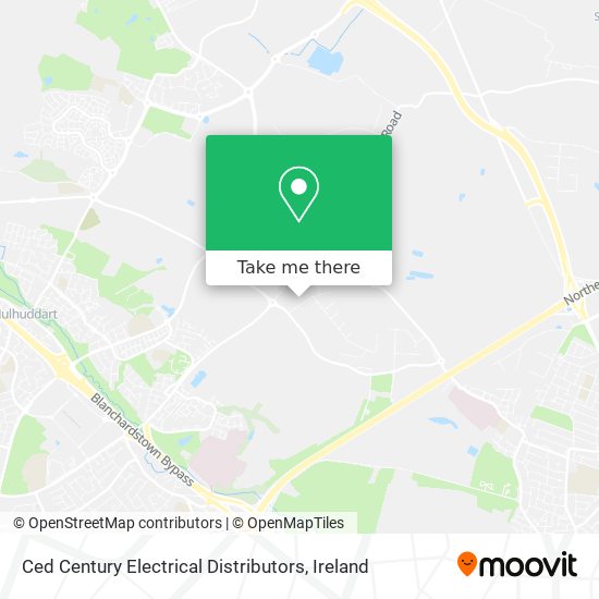 Ced Century Electrical Distributors map