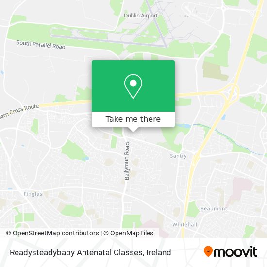 Readysteadybaby Antenatal Classes map