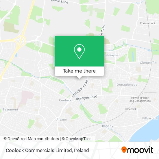 Coolock Commercials Limited map