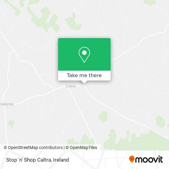 Stop 'n' Shop Caltra map