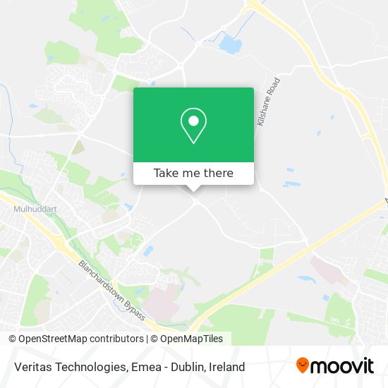 Veritas Technologies, Emea - Dublin map