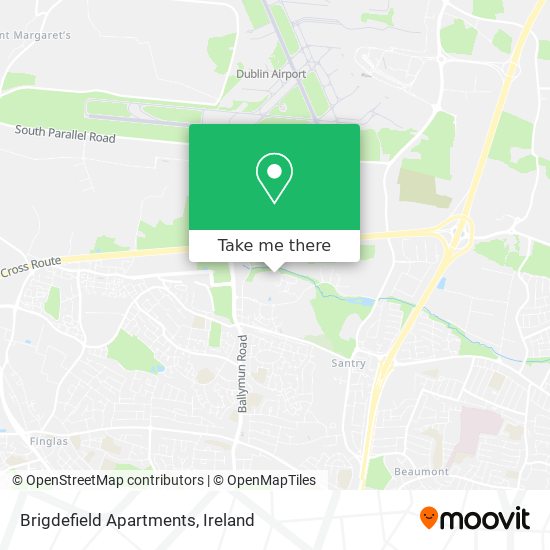 Brigdefield Apartments map