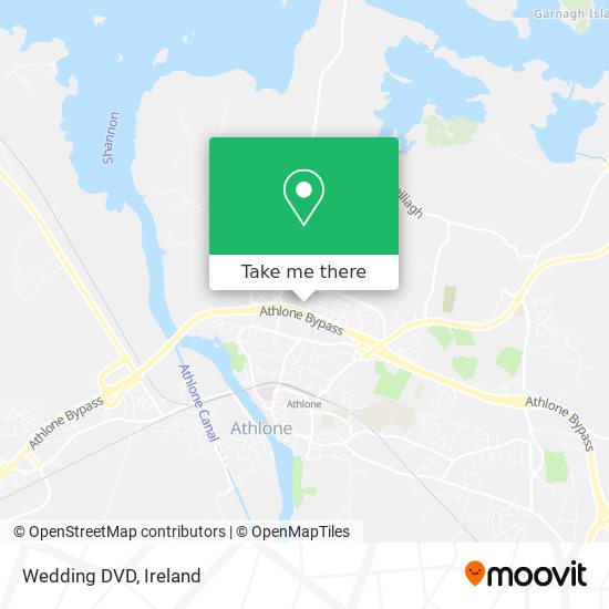 Wedding DVD map