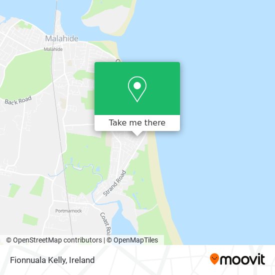 Fionnuala Kelly map