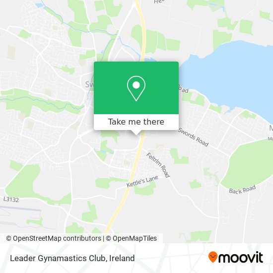 Leader Gynamastics Club map