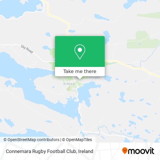 Connemara Rugby Football Club map