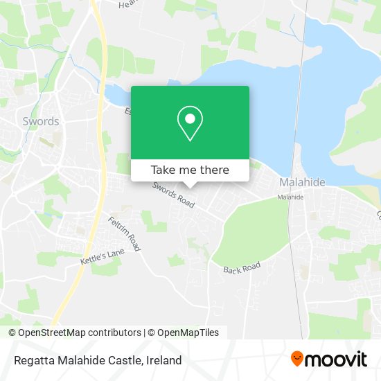 Regatta Malahide Castle map