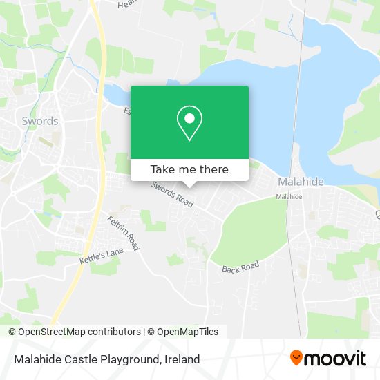 Malahide Castle Playground plan