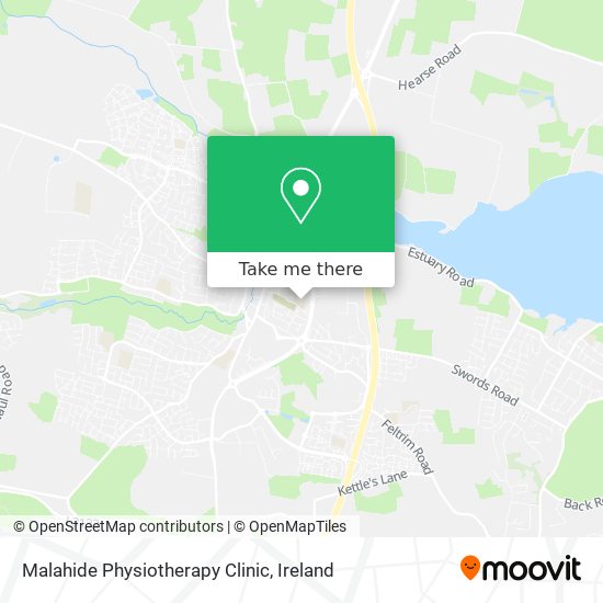 Malahide Physiotherapy Clinic plan