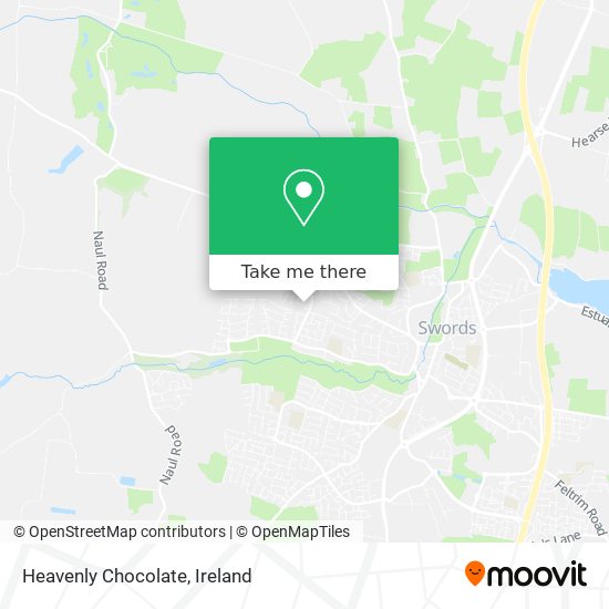 Heavenly Chocolate map