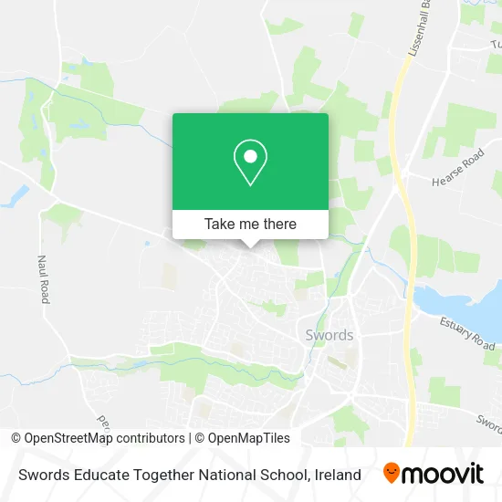 Swords Educate Together National School map