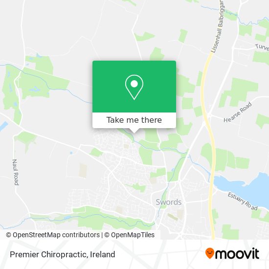 Premier Chiropractic map