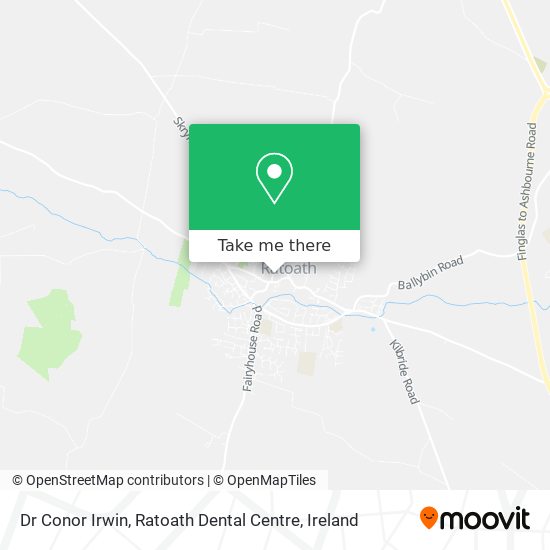 Dr Conor Irwin, Ratoath Dental Centre map