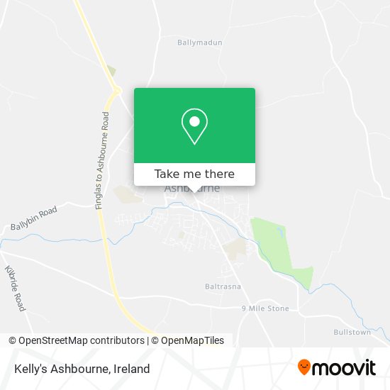 Kelly's Ashbourne map