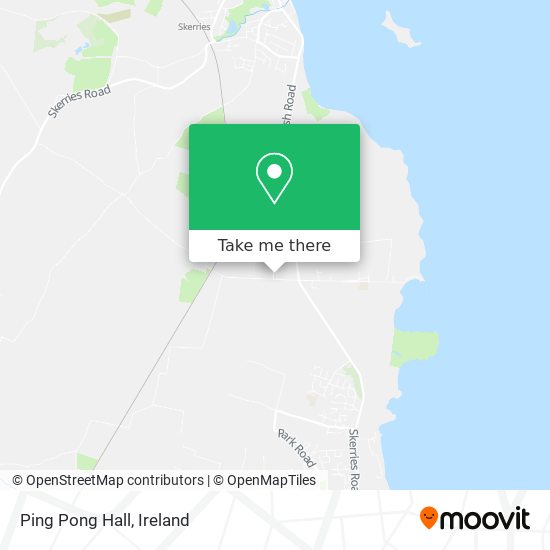 Ping Pong Hall map