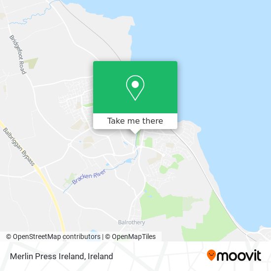 Merlin Press Ireland map