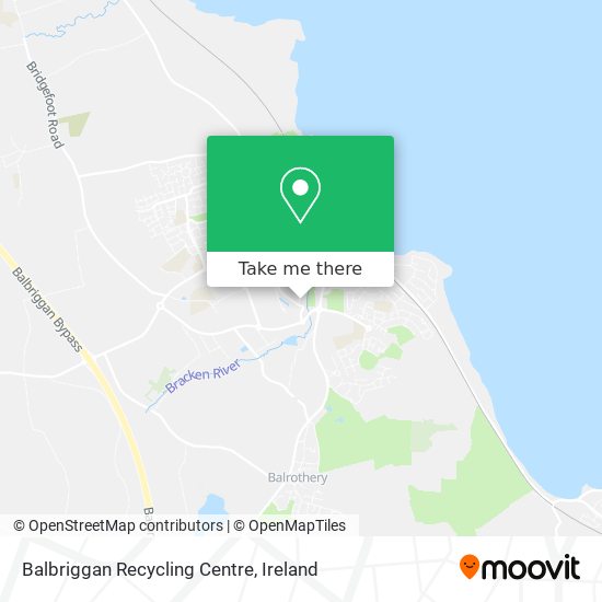 Balbriggan Recycling Centre map