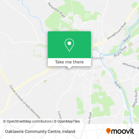 Oaklawns Community Centre map