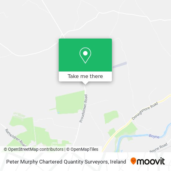 Peter Murphy Chartered Quantity Surveyors map