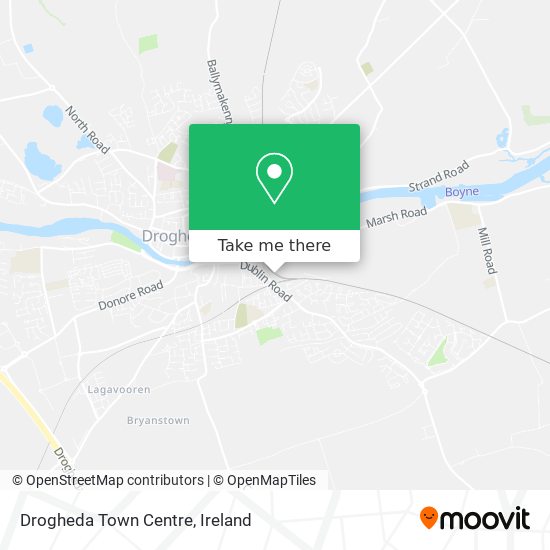 Drogheda Town Centre map