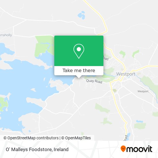 O' Malleys Foodstore map