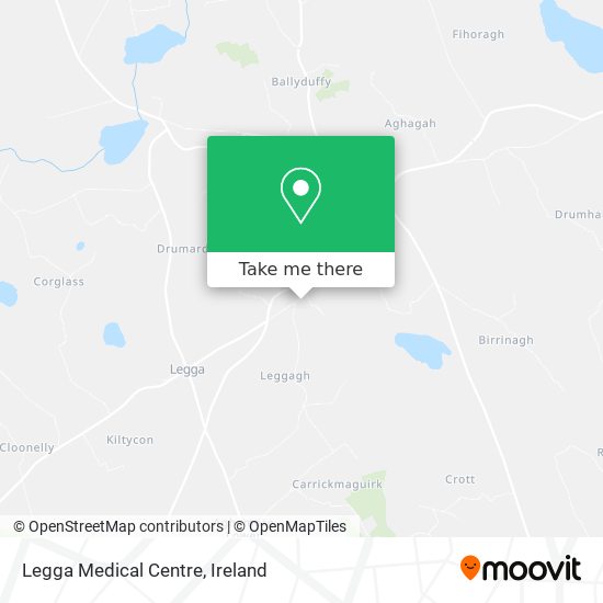 Legga Medical Centre map
