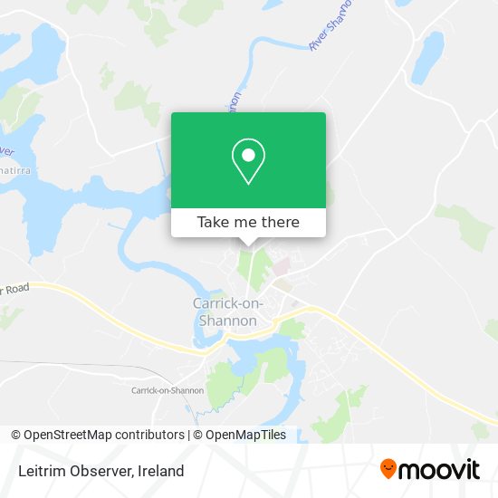 Leitrim Observer map