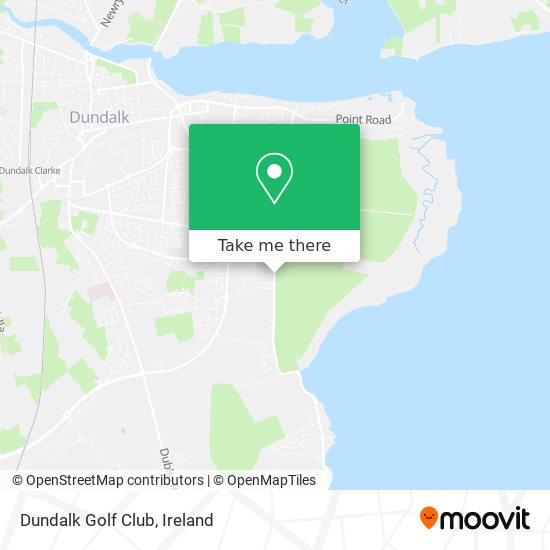 Dundalk Golf Club map