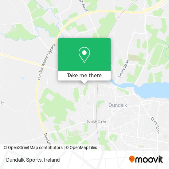 Dundalk Sports map