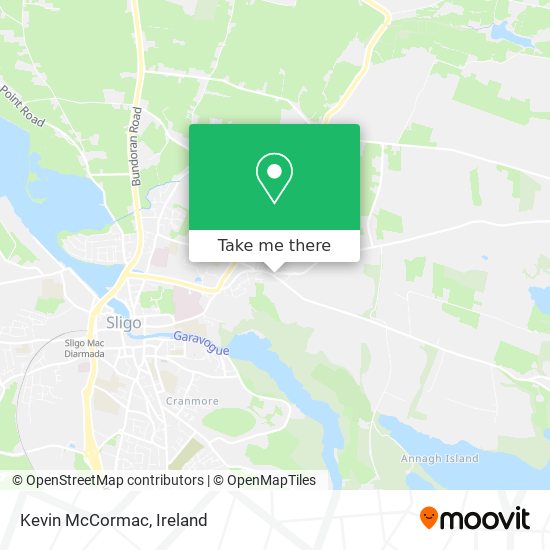 Kevin McCormac map