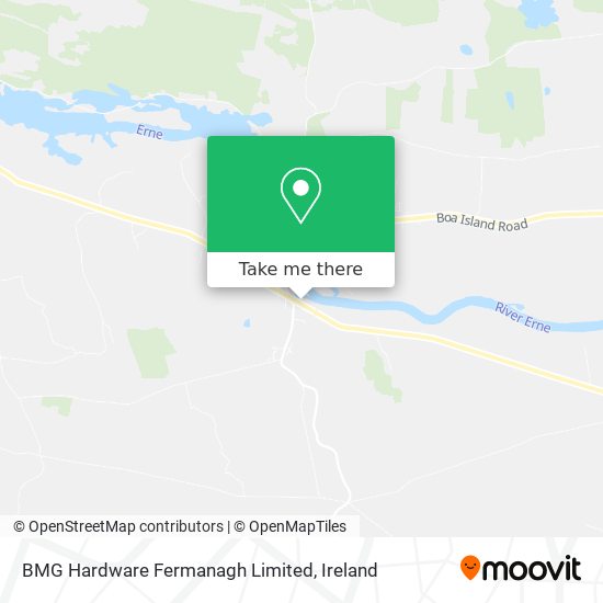 BMG Hardware Fermanagh Limited map