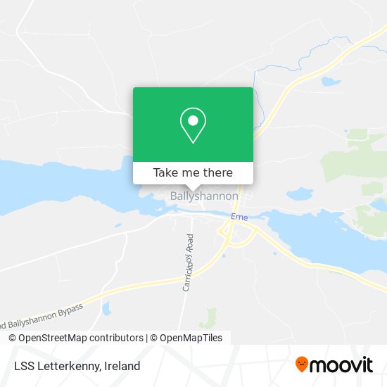 LSS Letterkenny map